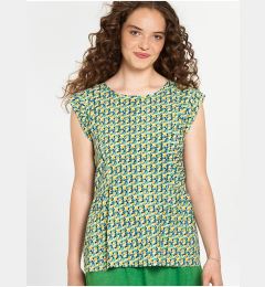 Снимка на Green patterned blouse Tranquillo - Women
