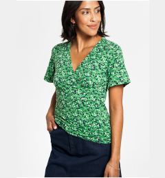 Снимка на Green patterned T-shirt Tranquillo - Women's