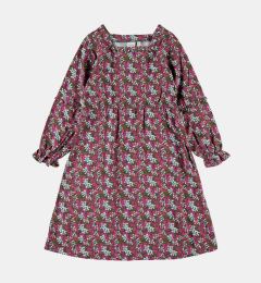 Снимка на Green-pink girly floral dress name it Nolah - unisex