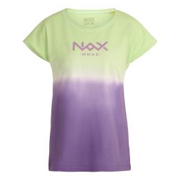 Снимка на Green-purple women's T-shirt NAX KOHUJA