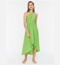 Снимка на Green Trendyol Midi Dress - Women