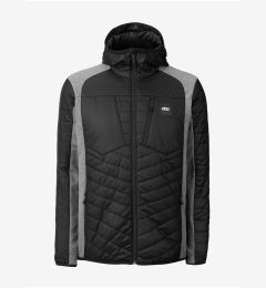 Снимка на Grey and black men's hooded jacket Picture - Men