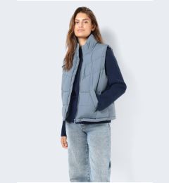 Снимка на Grey Ladies Quilted Vest Noisy May Dalcon - Ladies