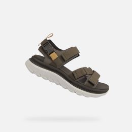 Снимка на Grey men's sandals Geox Spherica Actif X S - Men's