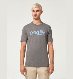 Снимка на Grey men's striped T-shirt Oakley - Men's