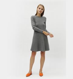 Снимка на Grey striped sweater dress with long sleeves VERO MODA Nancy - Women's