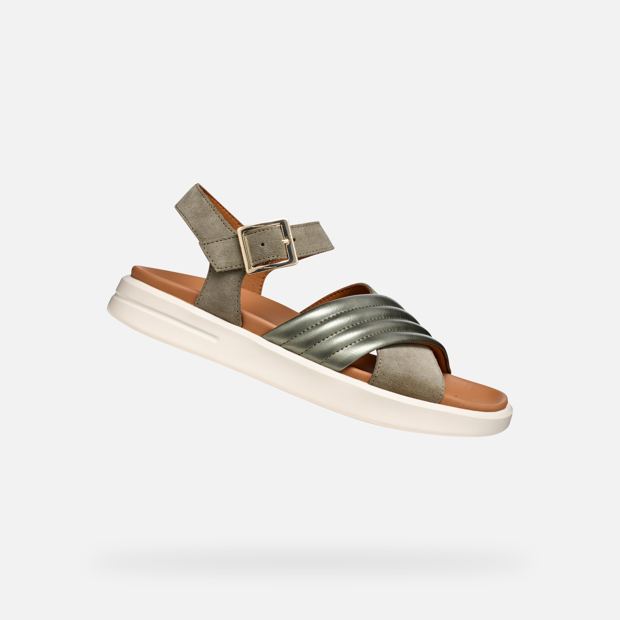 Снимка на Grey Women's Sandals Geox Xand 2S - Women's