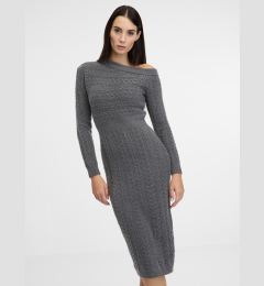 Снимка на Grey women's sheath midi dress ORSAY - Women's