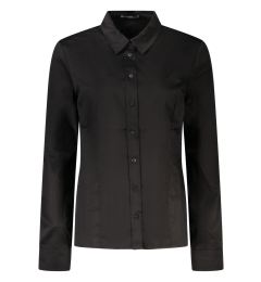 Снимка на GUESS JEANS LONG SLEEVE SHIRT WOMEN BLACK