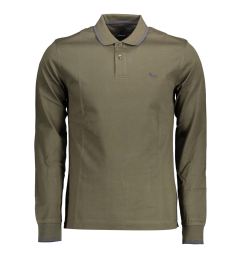 Снимка на HARMONT &amp; BLAINE GREEN MEN'S LONG SLEEVE POLO SHIRT