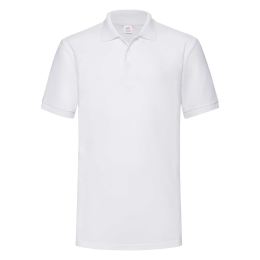 Снимка на Heavy Polo Friut of the Loom White T-shirt