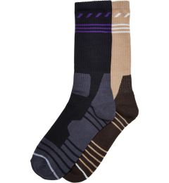 Снимка на Hiking Performance Socks 2-Pack Black/Unionbeige