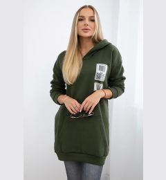 Снимка на Hoodie with khaki patches