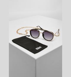 Снимка на Ibiza Sunglasses with Chain - Black