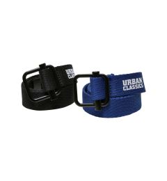 Снимка на Industrial Canvas Belt Kids 2-Pack Black/Blue