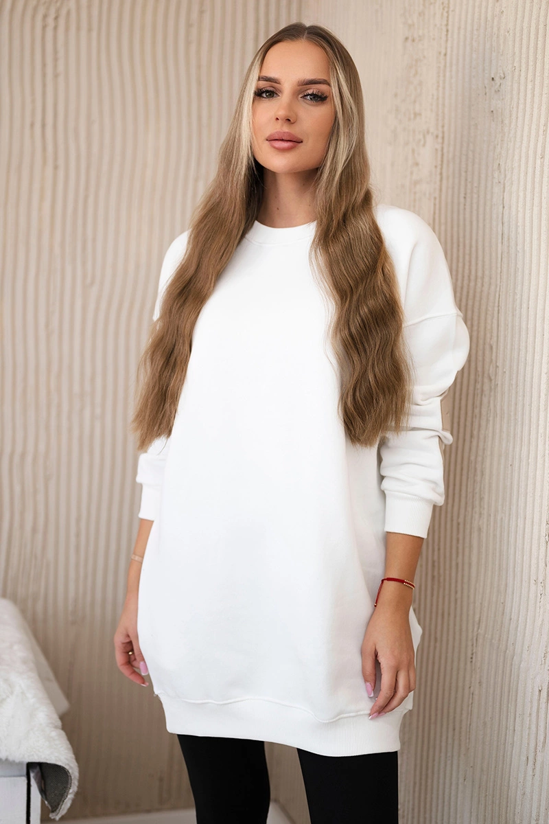 Снимка на Insulated sweatshirt with California ecru inscription
