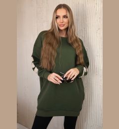 Снимка на Insulated sweatshirt with California khaki inscription