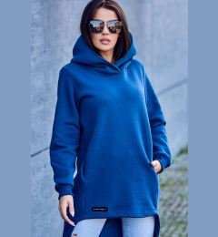 Снимка на Insulated sweatshirt with longer back jeans