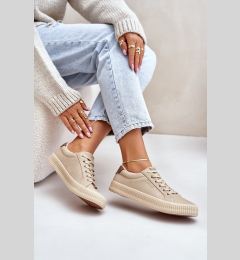 Снимка на Insulated women's sneakers Big Star beige