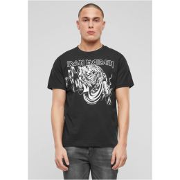 Снимка на Iron Maiden Tee Shirt Design 3 (glows in dark pigment) black