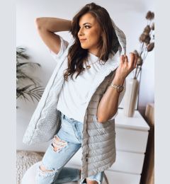 Снимка на Kamizelka damska CRISTINA szara Dstreet