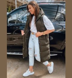 Снимка на Kamizelka damska pikowana ELLA zielona Dstreet