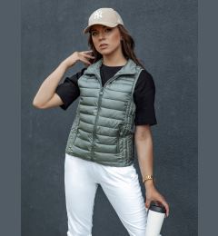 Снимка на Kamizelka pikowana damska STYLISHZ zielona Dstreet