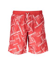 Снимка на KARL LAGERFELD BEACHWEAR SWIMSUIT MEN'S BOTTOM RED