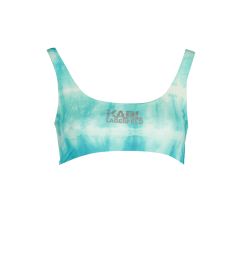 Снимка на KARL LAGERFELD BEACHWEAR TOP WOMEN'S SWIMSUIT BLUE