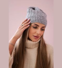 Снимка на Kesi Cap with fleece Anna K238 light gray