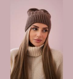 Снимка на Kesi Cap with fleece Anna K238 mocca