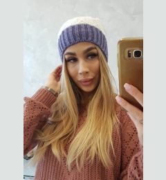Снимка на Kesi Cap with fleece Bibiana K264 dark gray + white