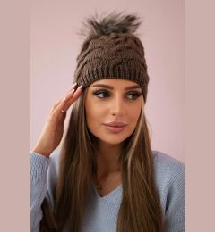 Снимка на Kesi Cap with fleece Ela K242 brown