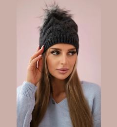 Снимка на Kesi Cap with fleece Ela K242 graphite