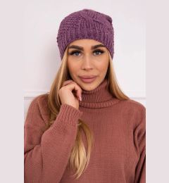 Снимка на Kesi Cap with fleece Karolina K243 dark pink