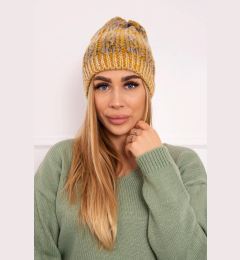 Снимка на Kesi Cap with fleece Melisa K241 orange+gray