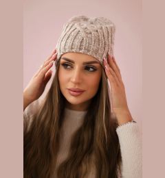 Снимка на Kesi Cap with fleece Merry K225 beige
