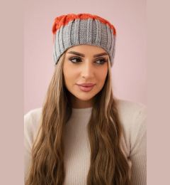 Снимка на Kesi Cap with fleece Milano K203 foxy+gray