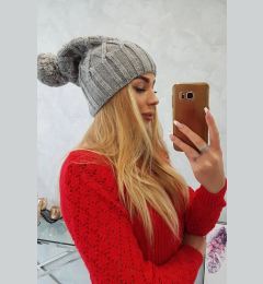 Снимка на Kesi Cap with fleece Milano K203 light gray+graphite