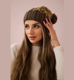 Снимка на Kesi Cap with fleece Milano K203 yellow+gray