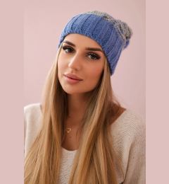 Снимка на Kesi Cap with fleece Paryż K213 blue + kiwi