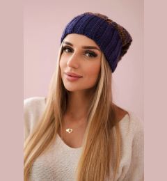 Снимка на Kesi Cap with fleece Paryż K213 purple + mustard