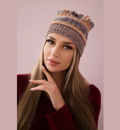 Снимка на Kesi Cap with fleece Patrycja K254 jeans+mustard