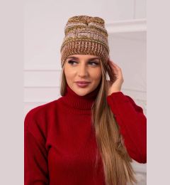 Снимка на Kesi Cap with fleece Patrycja K254 khaki+camel