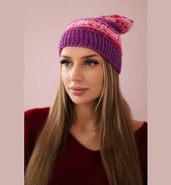 Снимка на Kesi Cap with fleece Patrycja K254 pink neon+purple