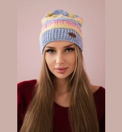 Снимка на Kesi Cap with fleece Patrycja K254 purple + blue