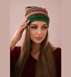 Снимка на Kesi Cap with fleece Patrycja K254 purple+green neon