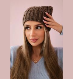 Снимка на Kesi Cap with fleece Paulina K227 mocca