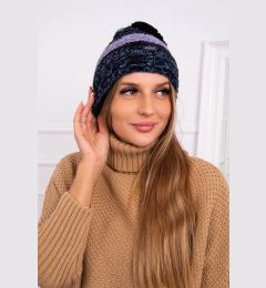 Снимка на Kesi Cap with fleece Pola K267 navy blue + maritime