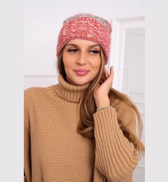 Снимка на Kesi Cap with fleece Pola K267 red + light beige